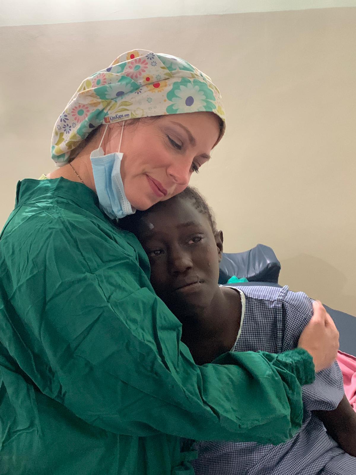 Compassionate care in action, reflecting Cure Glaucoma Foundation’s mission to restore sight and support patients worldwide